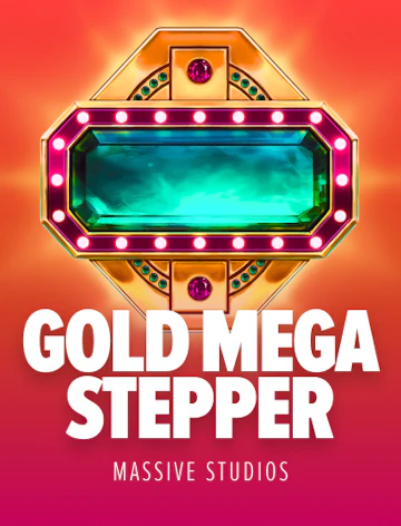 Juego de jackpot con escalones de oro