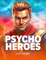 Portada psicodélica de héroes de casino